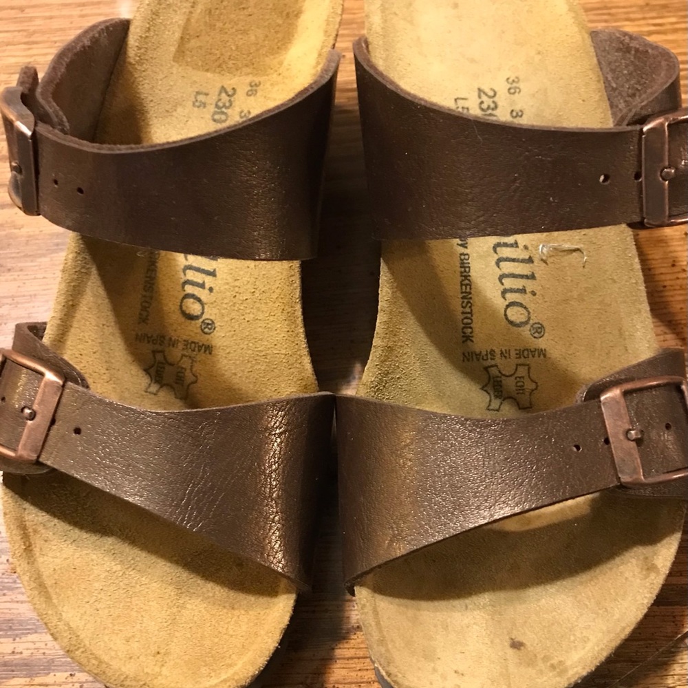 Birkenstock Papillio Slip on Wedge Heel Size 5